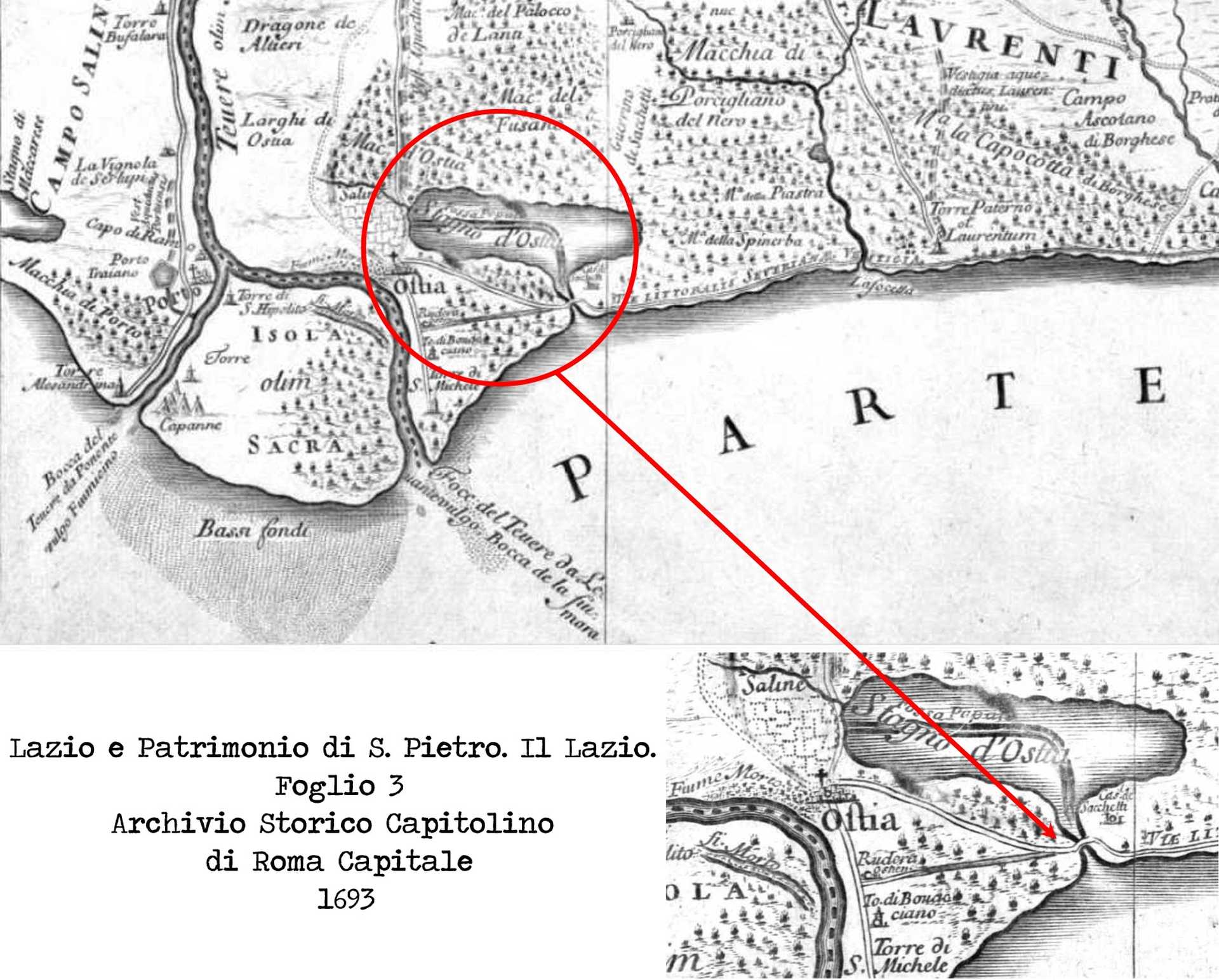 Il ponte romano sul canale dello Stagno, un ricordo ormai dimenticato